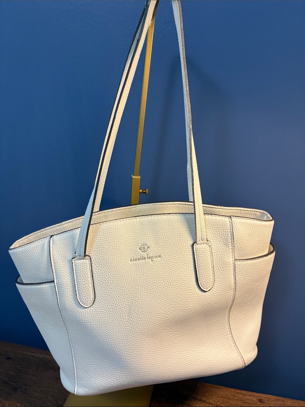 Nanette Lepore Cream Tote